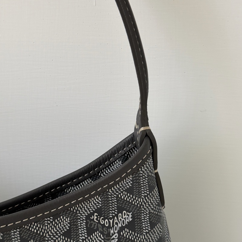 Goyard mini hobo 新款 二手灰色-9