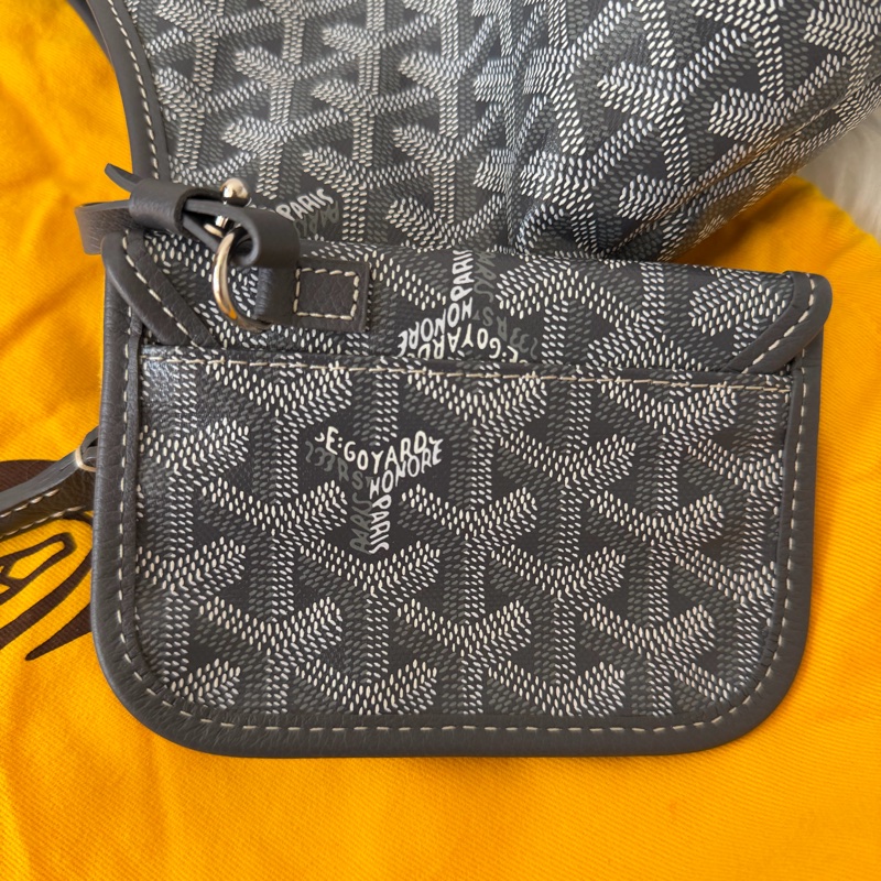 Goyard mini hobo 新款 二手灰色-19