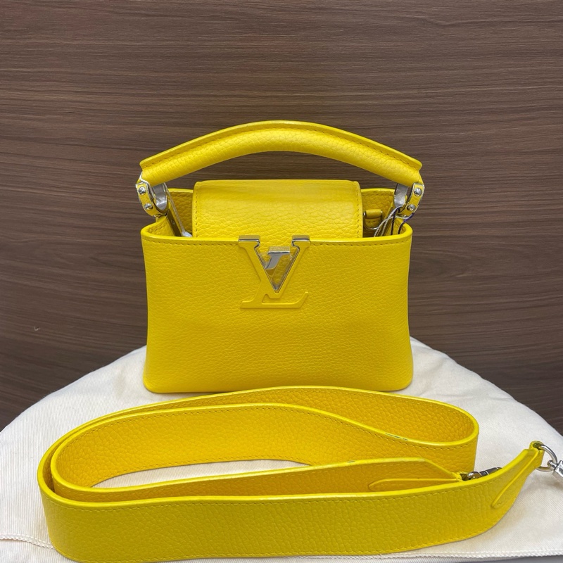 LV路易威登｜卡普辛mini 薑黃色-0