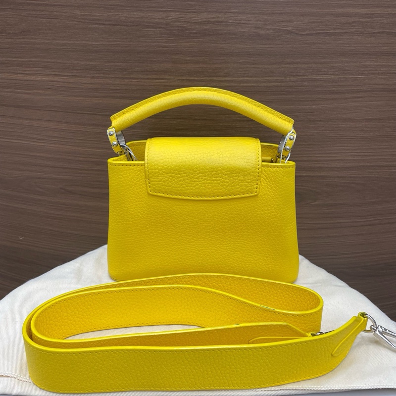 LV路易威登｜卡普辛mini 薑黃色-1