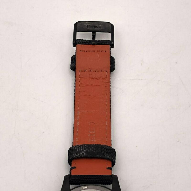 精工自動腕錶 5 運動戶外街頭風格 SBSA143 黑色橘色-7