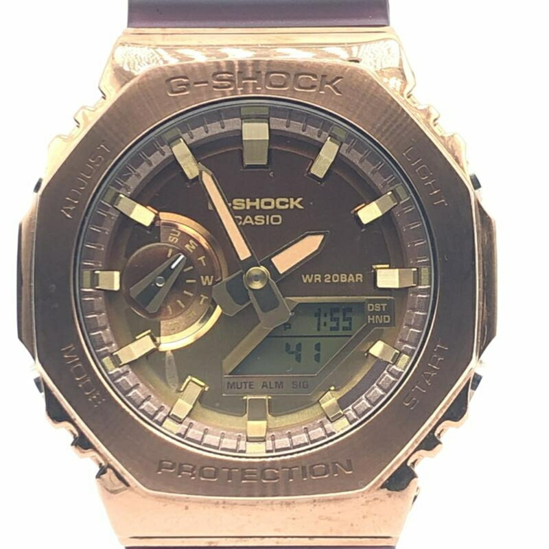 卡西歐 G-SHOCK 手錶 GM-2100CL-5AJF 金色-0