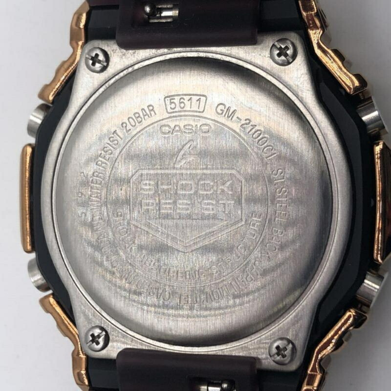 卡西歐 G-SHOCK 手錶 GM-2100CL-5AJF 金色-8