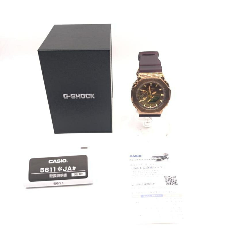 卡西歐 G-SHOCK 手錶 GM-2100CL-5AJF 金色-9