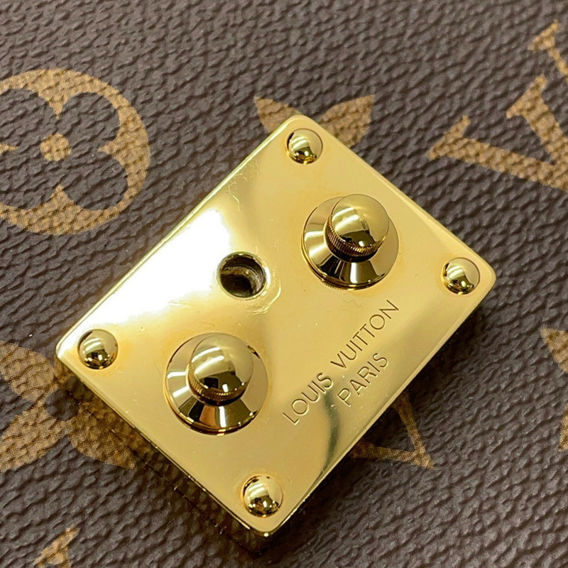 路易威登 Monogram Reverse Tilsit 手提包 M46548。黑色三用手提包/肩背包。女士手提包。路易威登-9