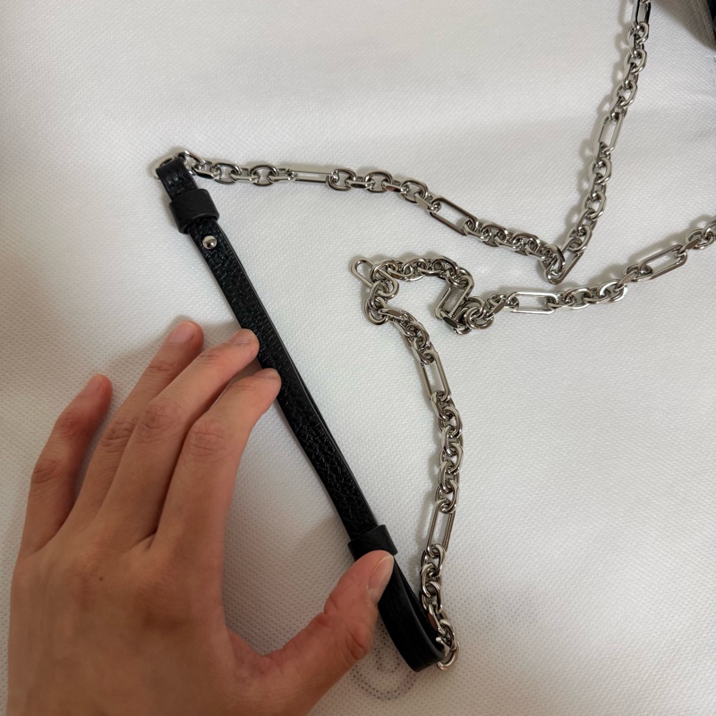 Maison Margiela small 5AC bucket bag - 晶片款-11