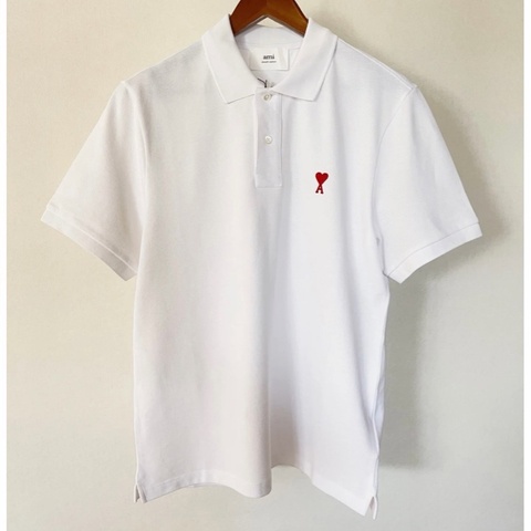 Ami Paris❣️ Polo ,海軍藍/黑色/白色