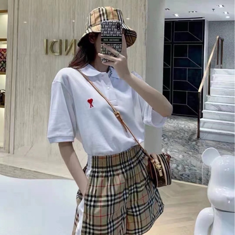 Ami Paris❣️ Polo ,海軍藍/黑色/白色-4