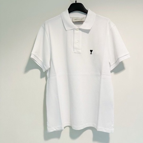 Ami Paris❣️Polo 白色 S M
