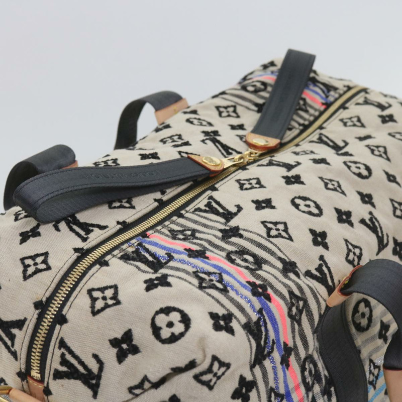 【日本直送】路易威登 Monogram Scrunchie Touareg Boston Bag 米色 M40360 正品 ar11371SM-6