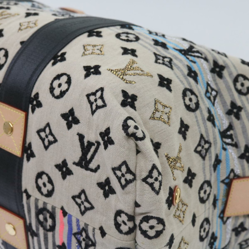 【日本直送】路易威登 Monogram Scrunchie Touareg Boston Bag 米色 M40360 正品 ar11371SM-10