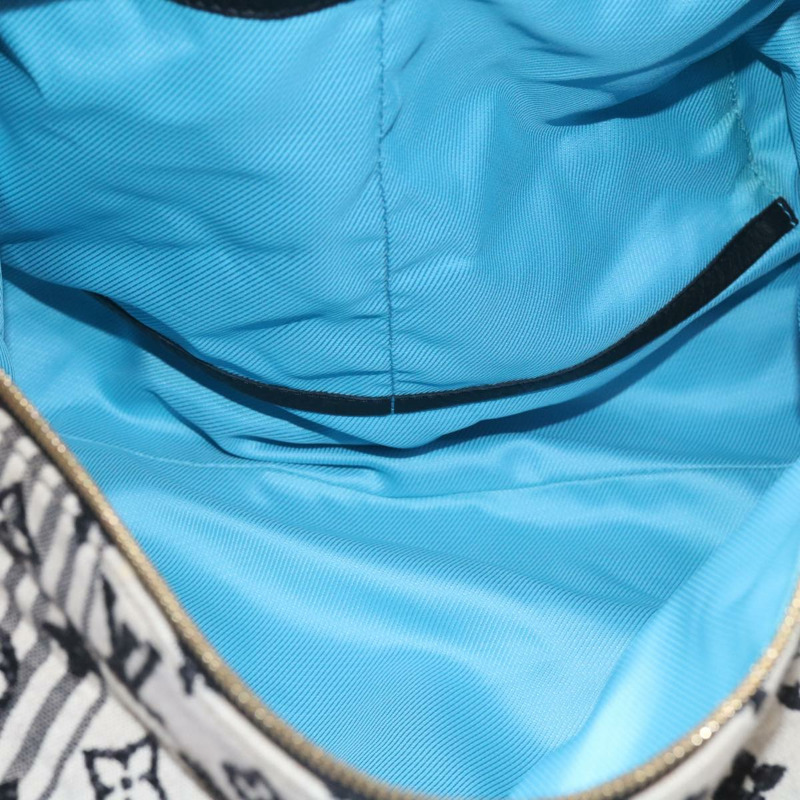 【日本直送】路易威登 Monogram Scrunchie Touareg Boston Bag 米色 M40360 正品 ar11371SM-17