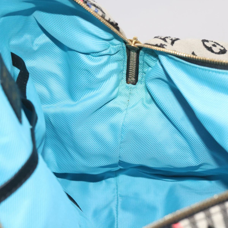 【日本直送】路易威登 Monogram Scrunchie Touareg Boston Bag 米色 M40360 正品 ar11371SM-18