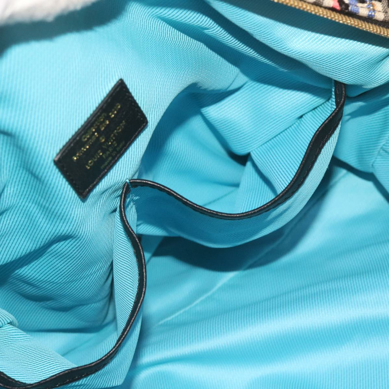 【日本直送】路易威登 Monogram Scrunchie Touareg Boston Bag 米色 M40360 正品 ar11371SM-21