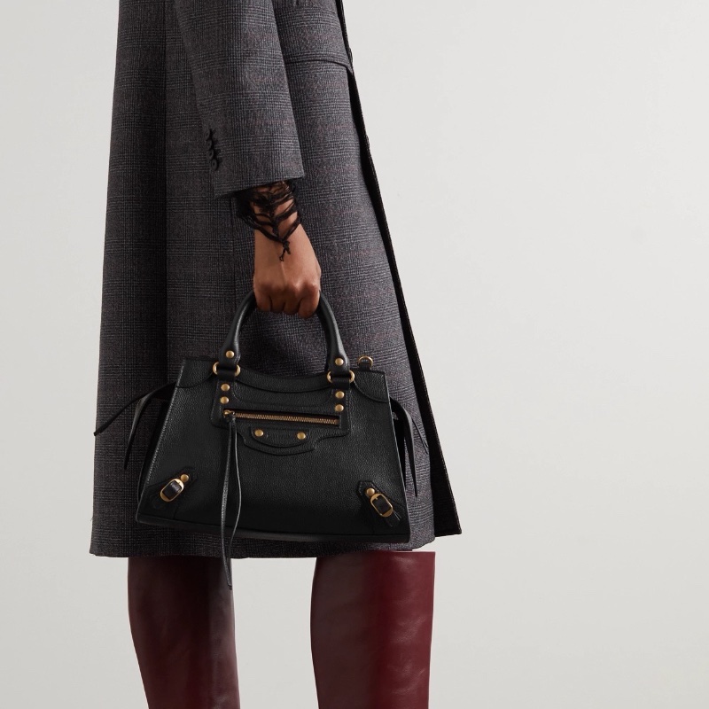 Balenciaga wave tote bag ( Black )-4