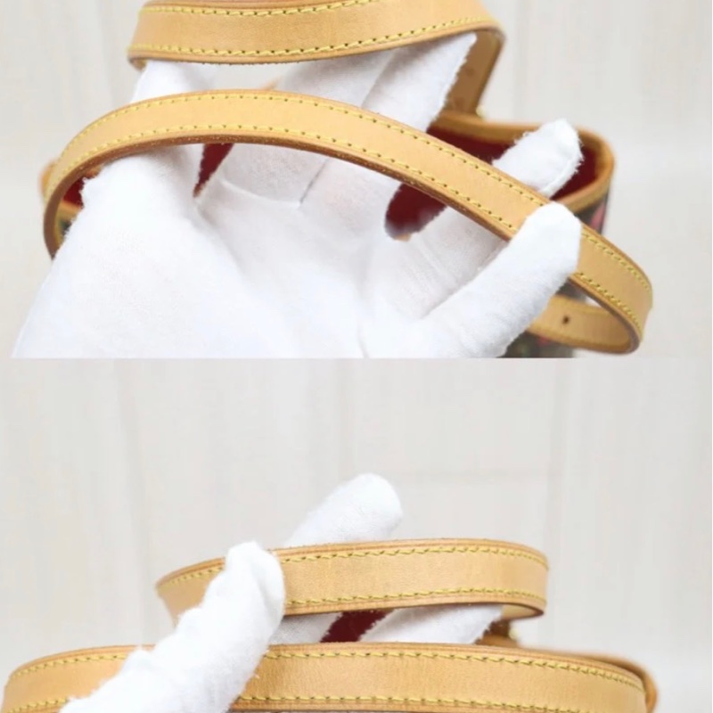 「JL精品代購」9新 LV限量村上隆櫻桃水桶包-6