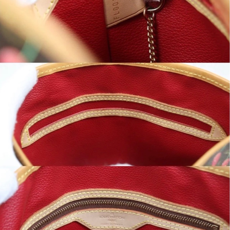 「JL精品代購」9新 LV限量村上隆櫻桃水桶包-9