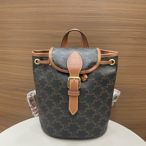 賽琳｜水桶後背包mini 老花