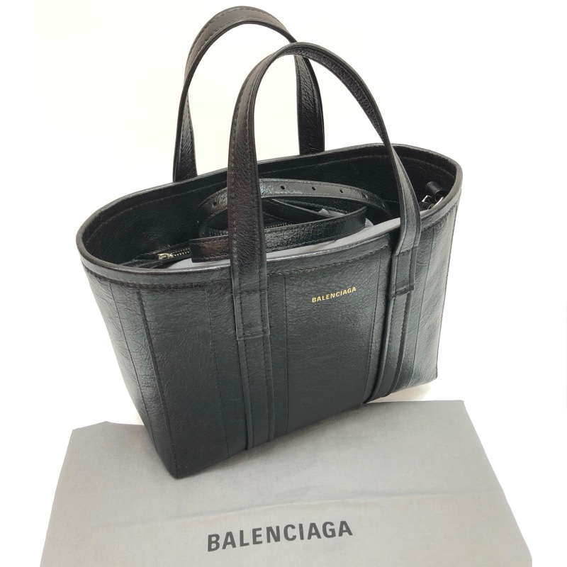 Balenciaga black tote bag-1