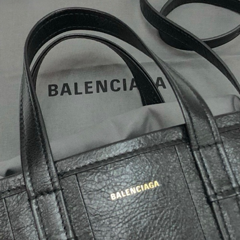 Balenciaga black tote bag-4