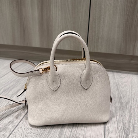 Hermes 愛馬仕 Mini Bolide Nata白 金扣 W刻 全新