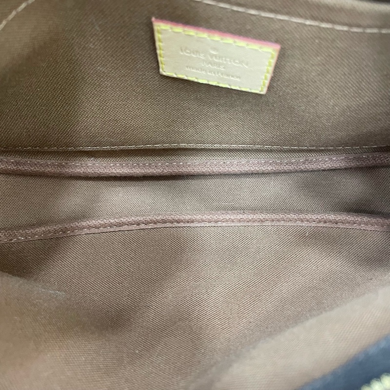 LV路易威登｜五合一 老花 綠色肩帶-7