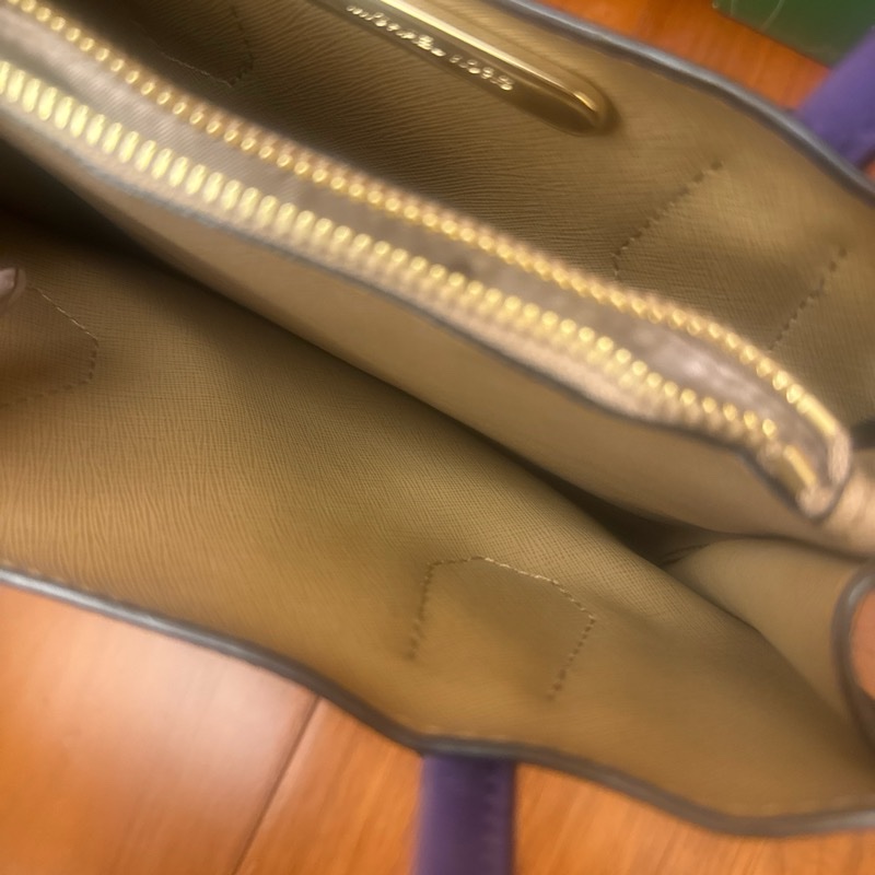 Michael Kors Studio Mercer Medium Messenger Bag Tote 手提包 紫-3