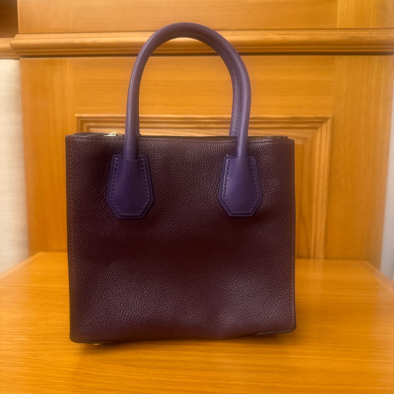 Michael Kors Studio Mercer Medium Messenger Bag Tote 手提包 紫-7