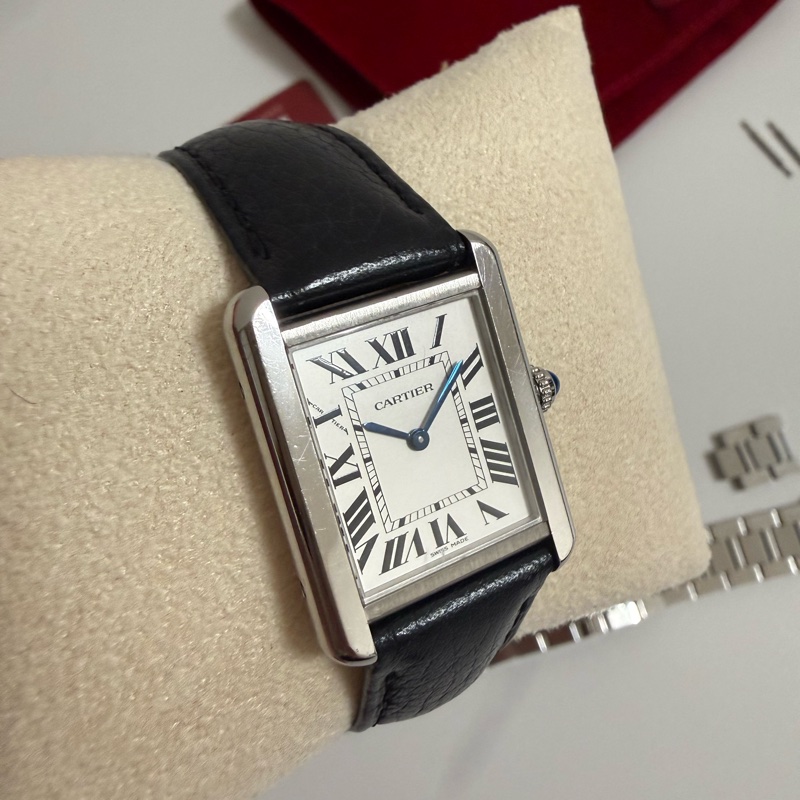 Cartier 卡地亞坦克 tank solo 小號-1