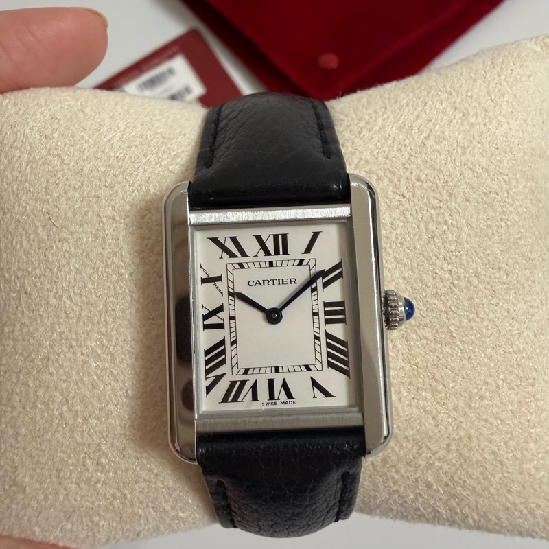 Cartier 卡地亞坦克 tank solo 小號-2