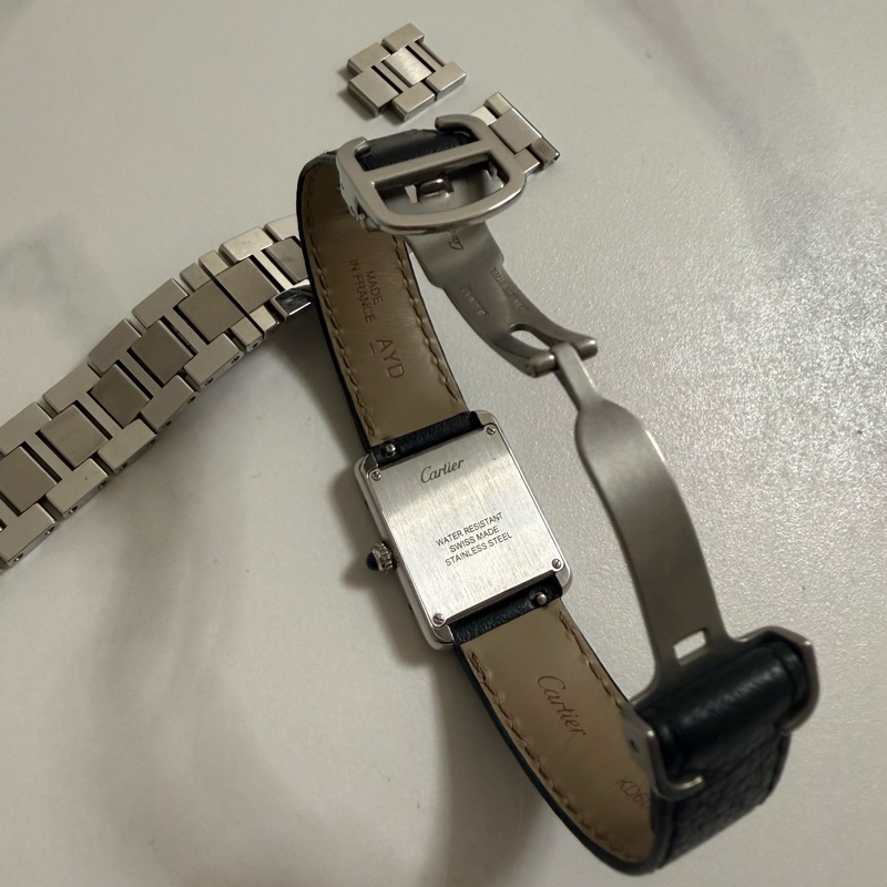 Cartier 卡地亞坦克 tank solo 小號-9