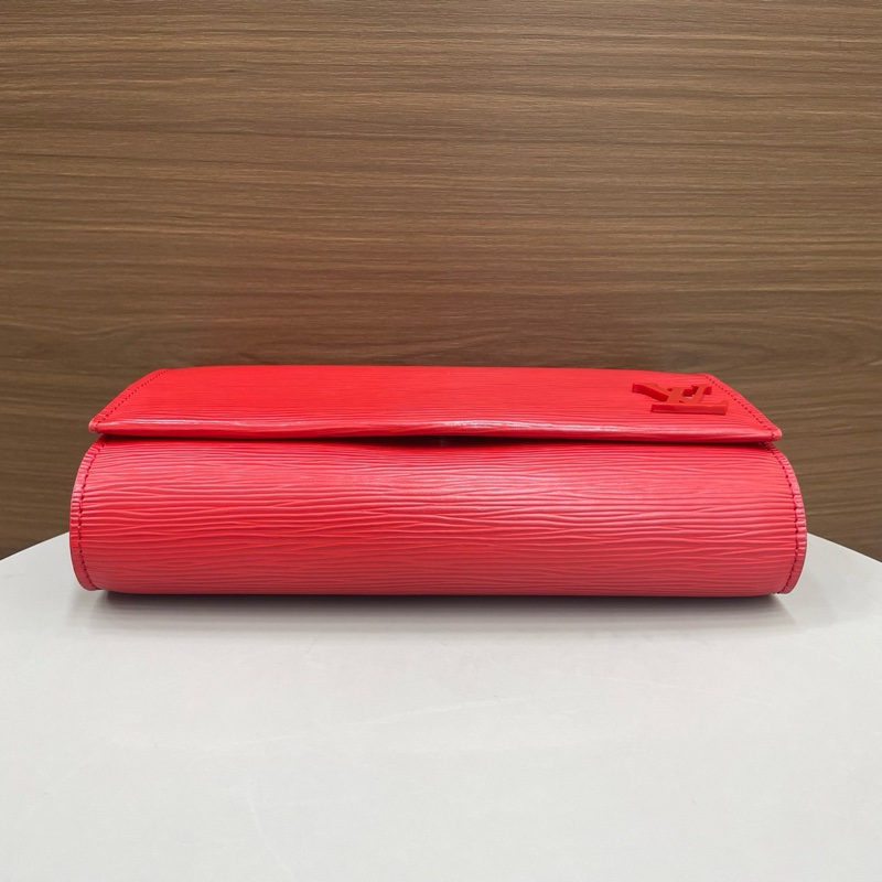 LV路易威登｜橫版水波紋cluny 紅色-6