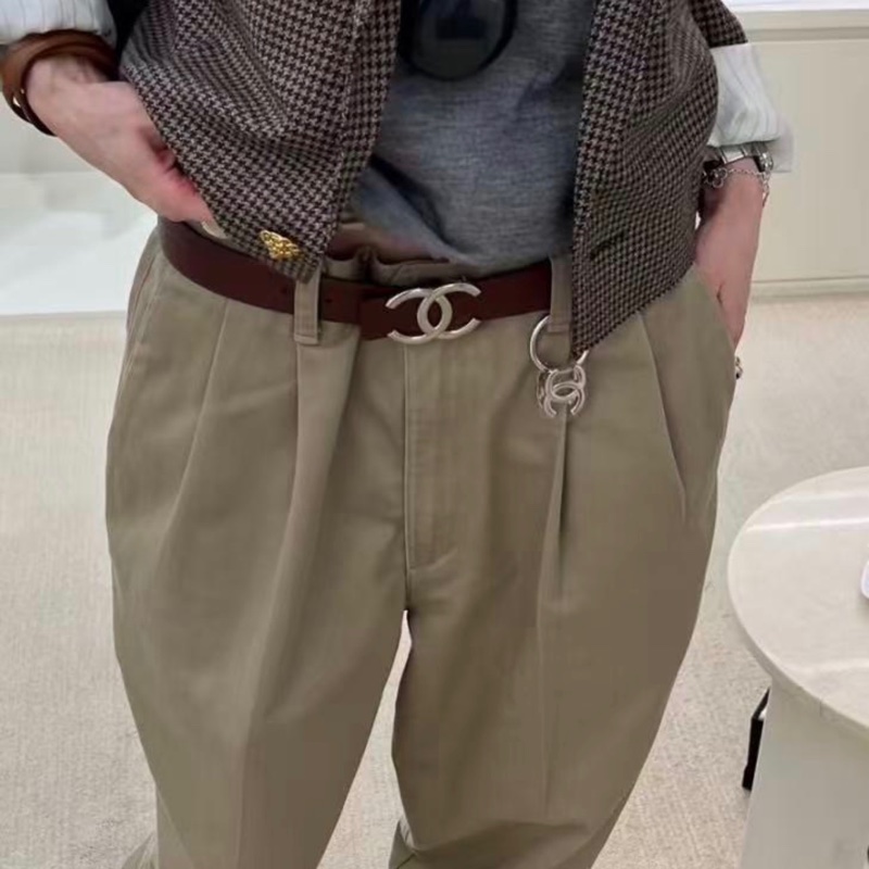 Chanel香奈兒26S銀色絲巾扣限定款-5