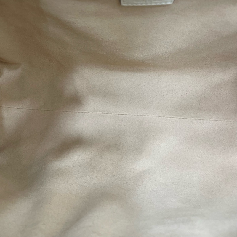 古馳｜Padlock托特大號白色 全新-7