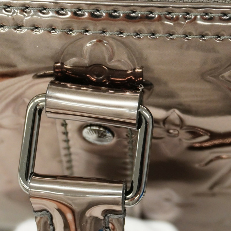 路易威登 Monogram Mirror Keepall Bandoulière 25 手提包 M26903 槍灰色男士兩用包-6