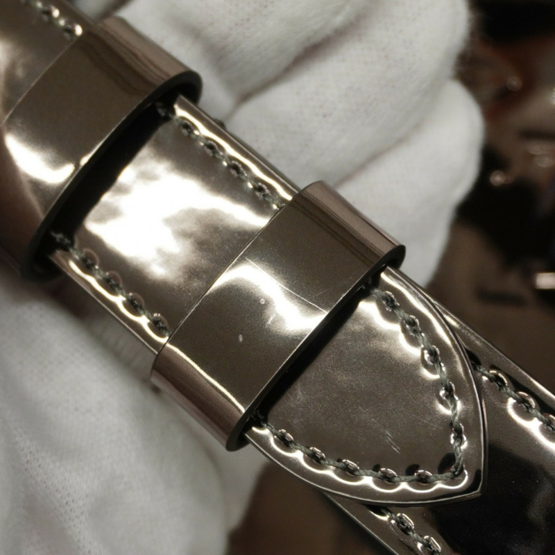 路易威登 Monogram Mirror Keepall Bandoulière 25 手提包 M26903 槍灰色男士兩用包-8