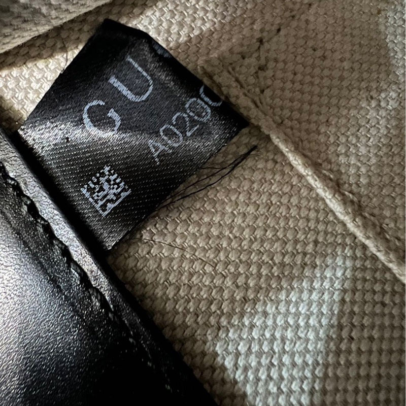 古馳Gucci馬蒙雙G box皮風琴信封包woc黑色19x5.5x15-6