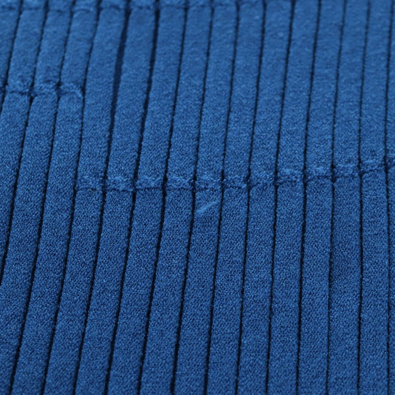 【日本直送】香奈兒羅紋針織連身裙，銅氨纖維布料，藍色，CC標誌，貨號158555M-10