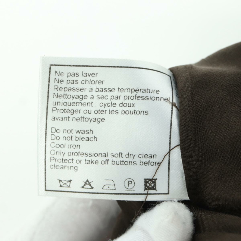 【日本直送】香奈兒外套半裙套裝 羊毛棕色 CC Auth 158559M-21