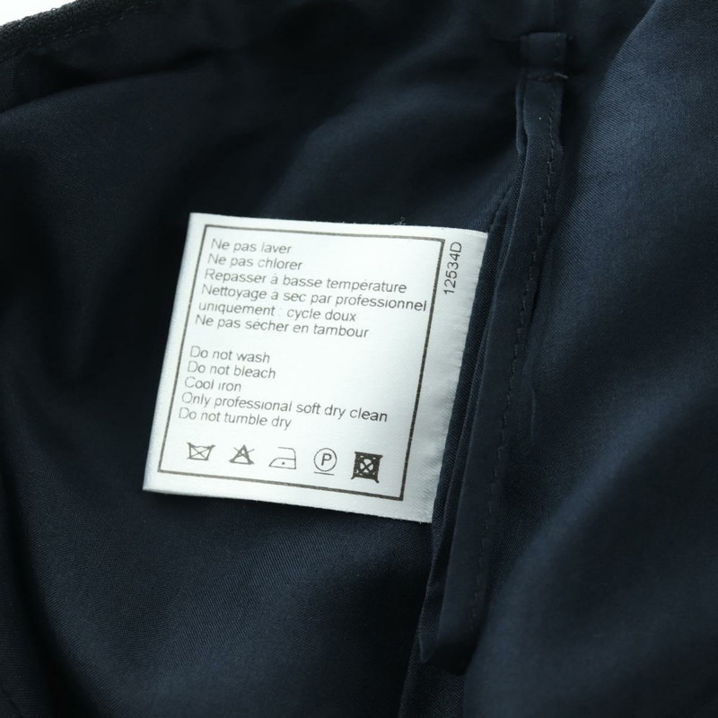 【日本直送】香奈兒外套和半裙套裝，羊毛材質，海軍藍，CC標誌，正品，貨號158565M-19