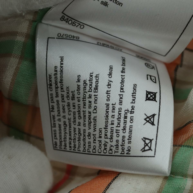 【日本直送】香奈兒白色斜紋軟呢外套，CC標誌，貨號158561SM-16