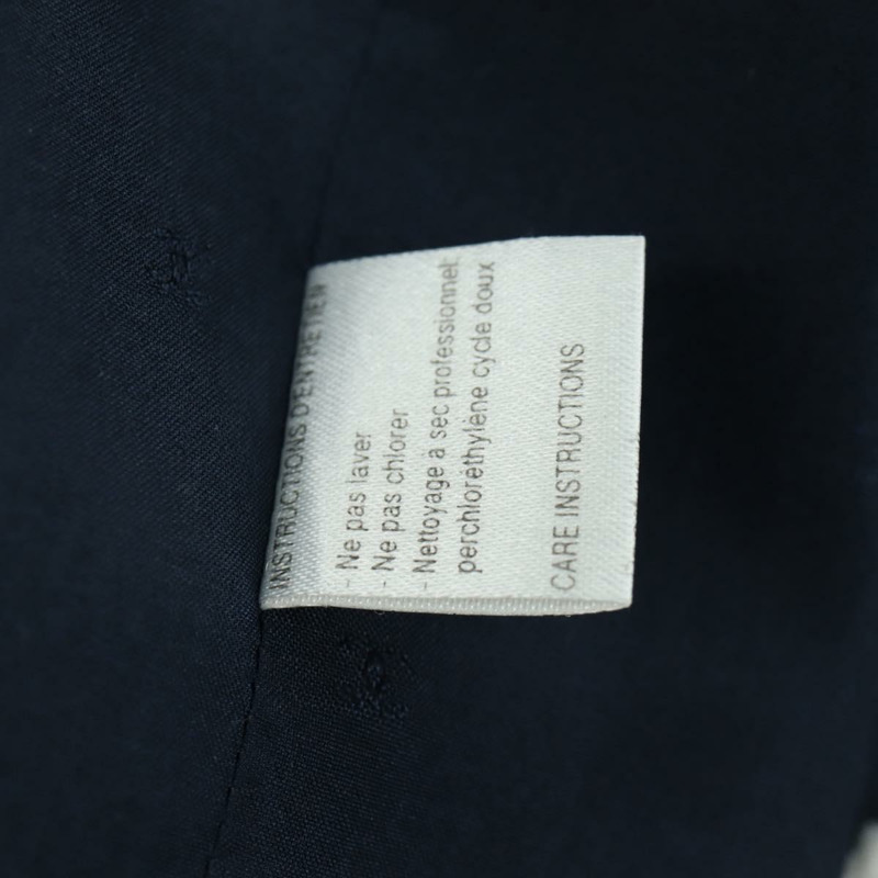 【日本直送】香奈兒雙排扣外套，棉質，海軍藍，CC標誌，正品 am10874V-10
