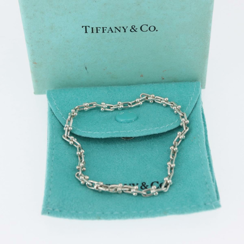 【日本直送】蒂芬妮 (TIFFANY&Co.) 五金微鏈手鍊 925 純銀 正品 am10867SAV-13