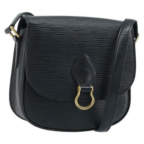 路易威登 Epi Saint Cloud PM 黑色肩背包 M52212 LV 正品 172391A