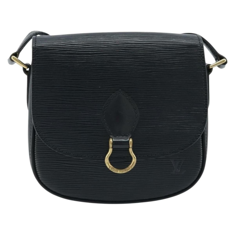 【日本直送】路易威登 Epi Saint Cloud PM 黑色肩背包 M52212 LV 正品 172391A-12