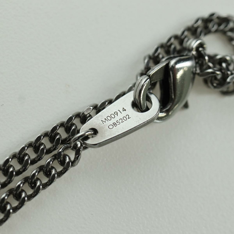 【日本直送】路易威登 Keepall 旅行項鍊，金屬銀色 M00914，LV 正品，編號 166997SAM-10