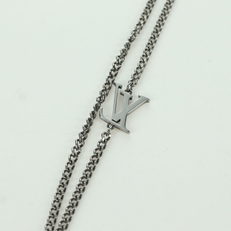 【日本直送】路易威登 Keepall 旅行項鍊，金屬銀色 M00914，LV 正品，編號 166997SAM-13