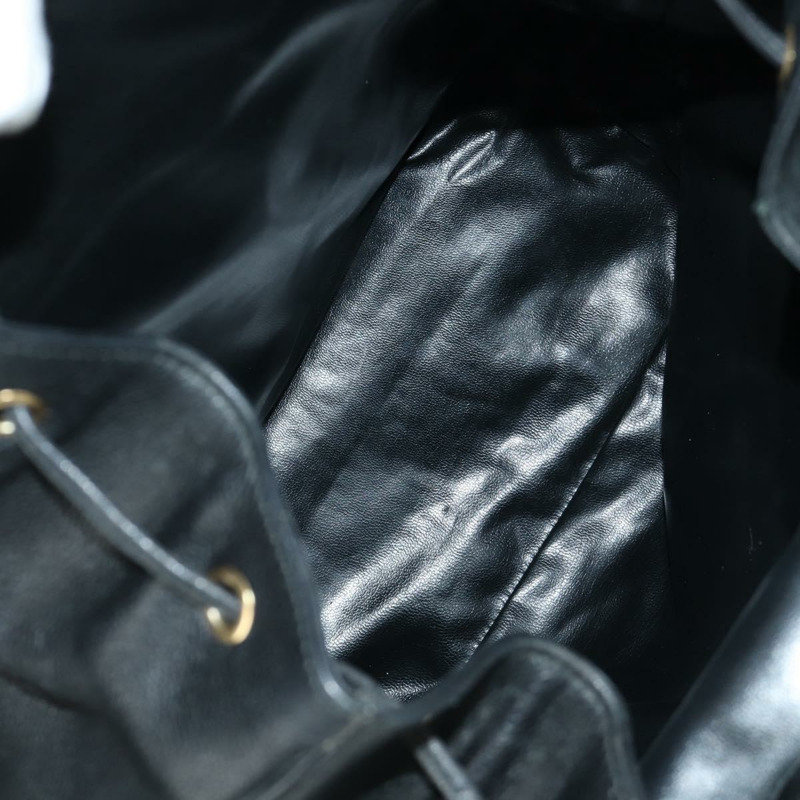 【日本直送】蒂芬妮 (TIFFANY&Co.) 黑色金色皮革雙肩包，正品 LNZ354V-10