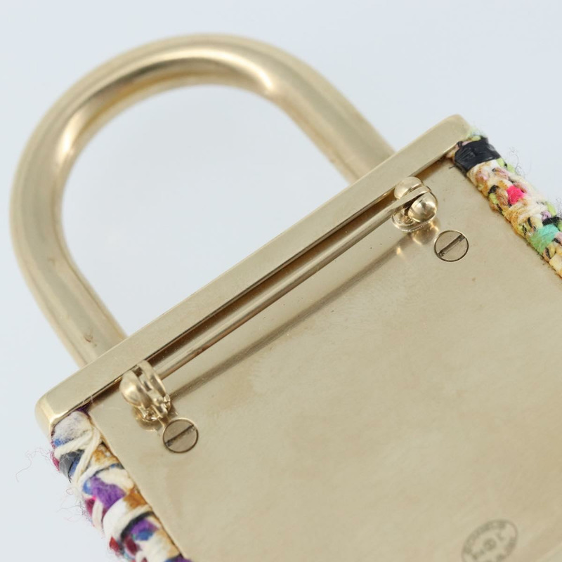 【日本直送】香奈兒 COCO 標誌胸針 斜紋軟呢 多色 CC Auth ARZ267M-3