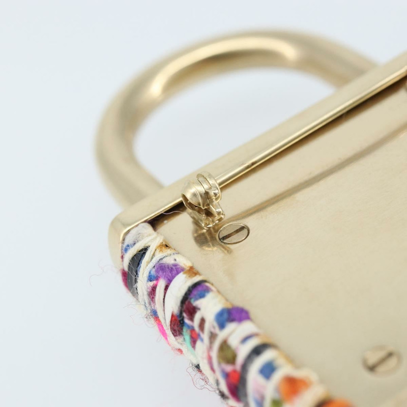 【日本直送】香奈兒 COCO 標誌胸針 斜紋軟呢 多色 CC Auth ARZ267M-4